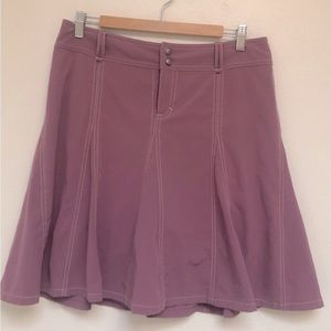 Athleta Whatever Trail Everyday Skort size 10 Violet